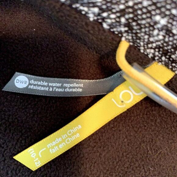 LOLE Brown Textured Durable Water Repellant Bomber Jacket Sz‎ 10/12 - Picture 9 of 12